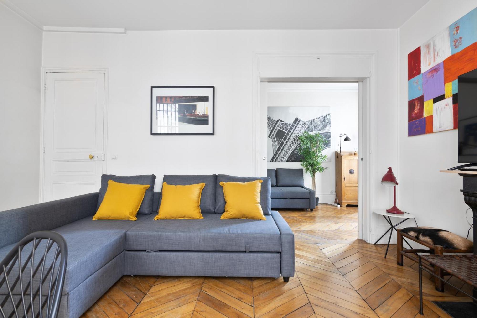 Appartement Quartier Champ De Mars Free Netflix Paris Exteriör bild